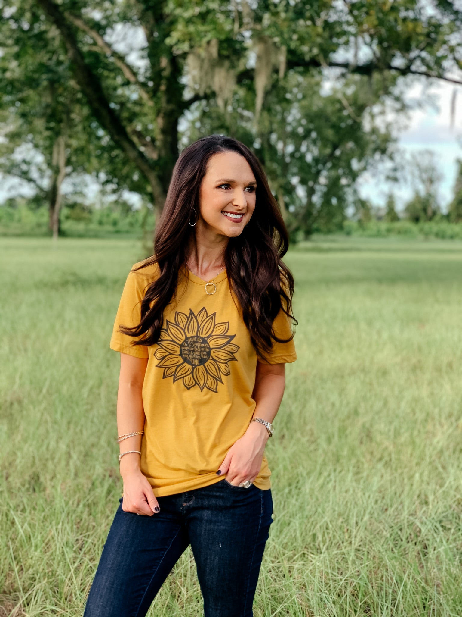Sunflower + Fix my Gaze Triblend T