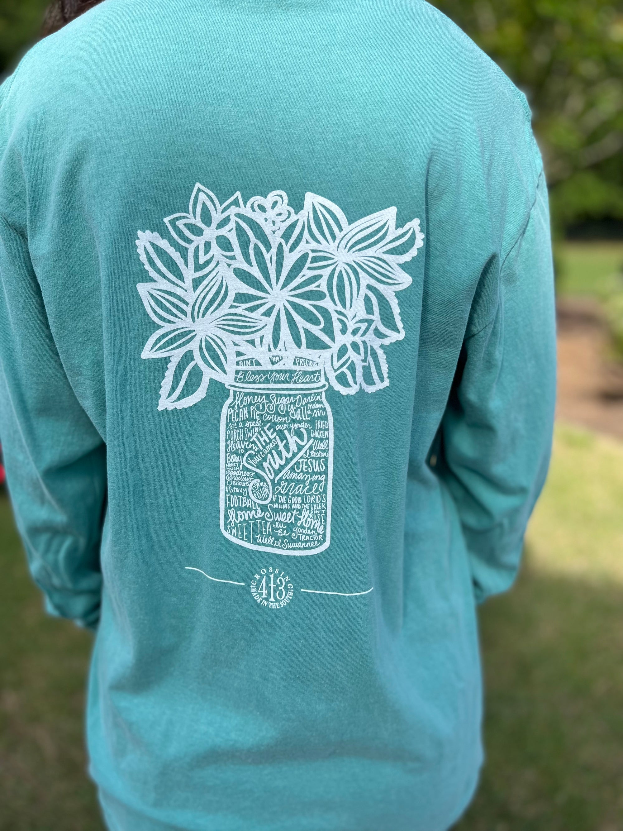 Southern - Long sleeve T - Limited Edition Teal