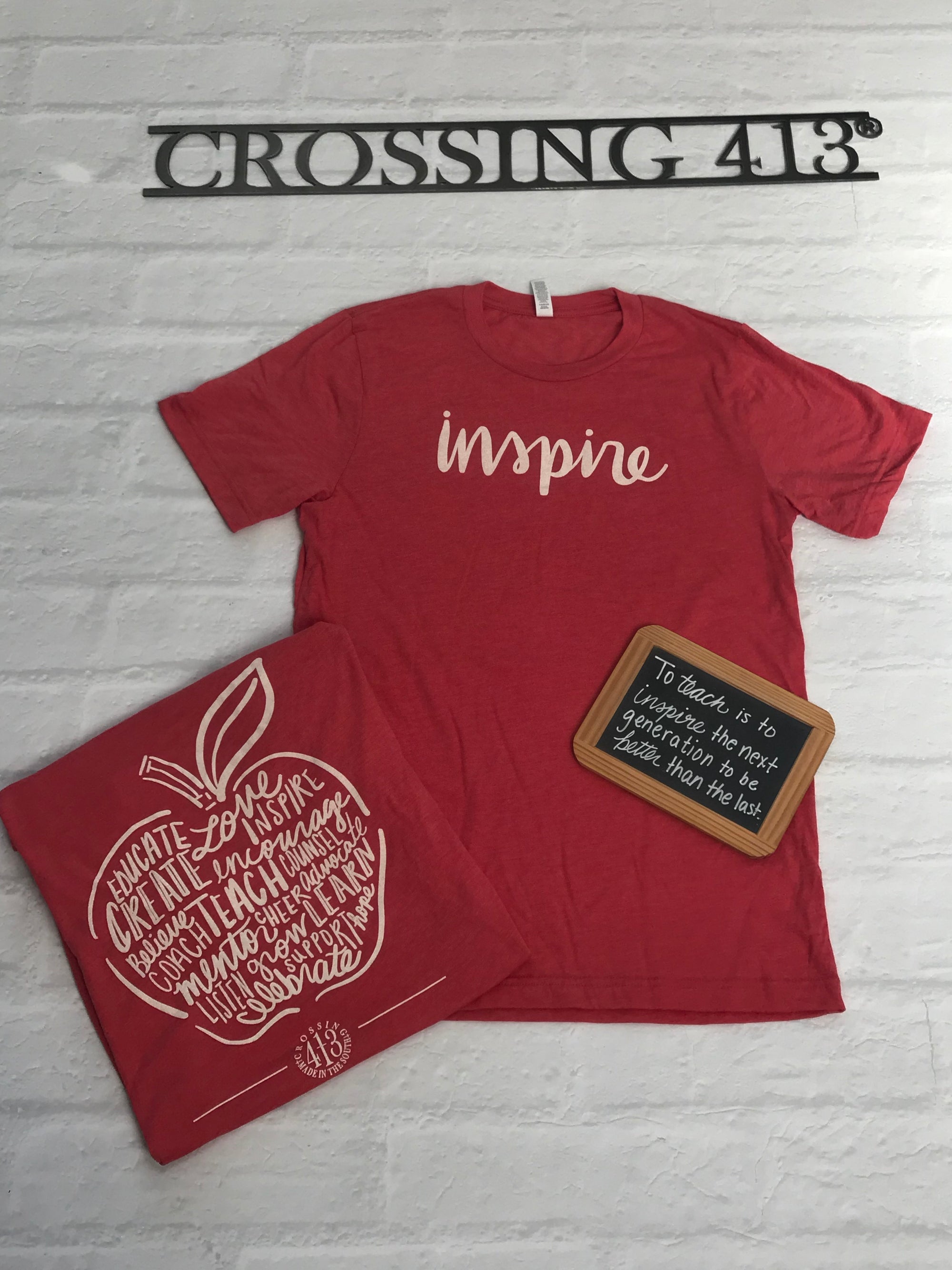 "Inspire" shirt for Educators