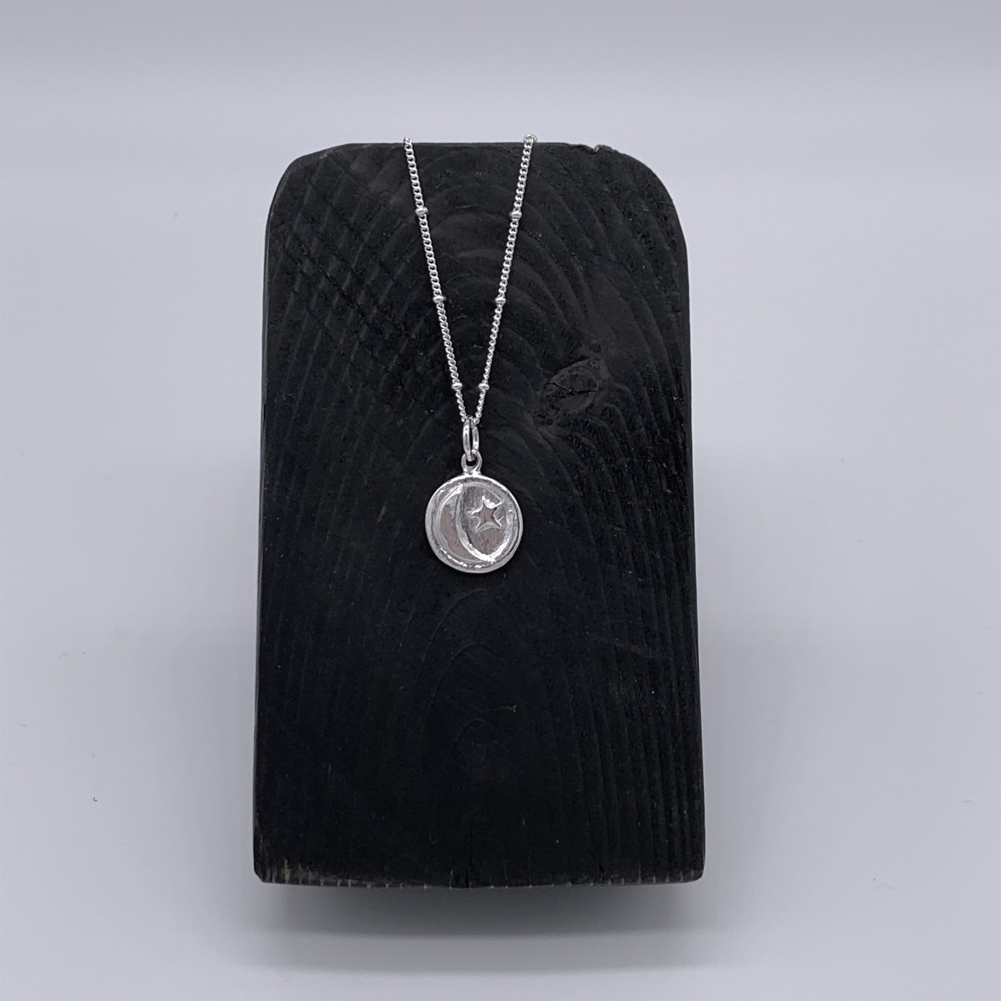 Coin Moon & Star Necklace