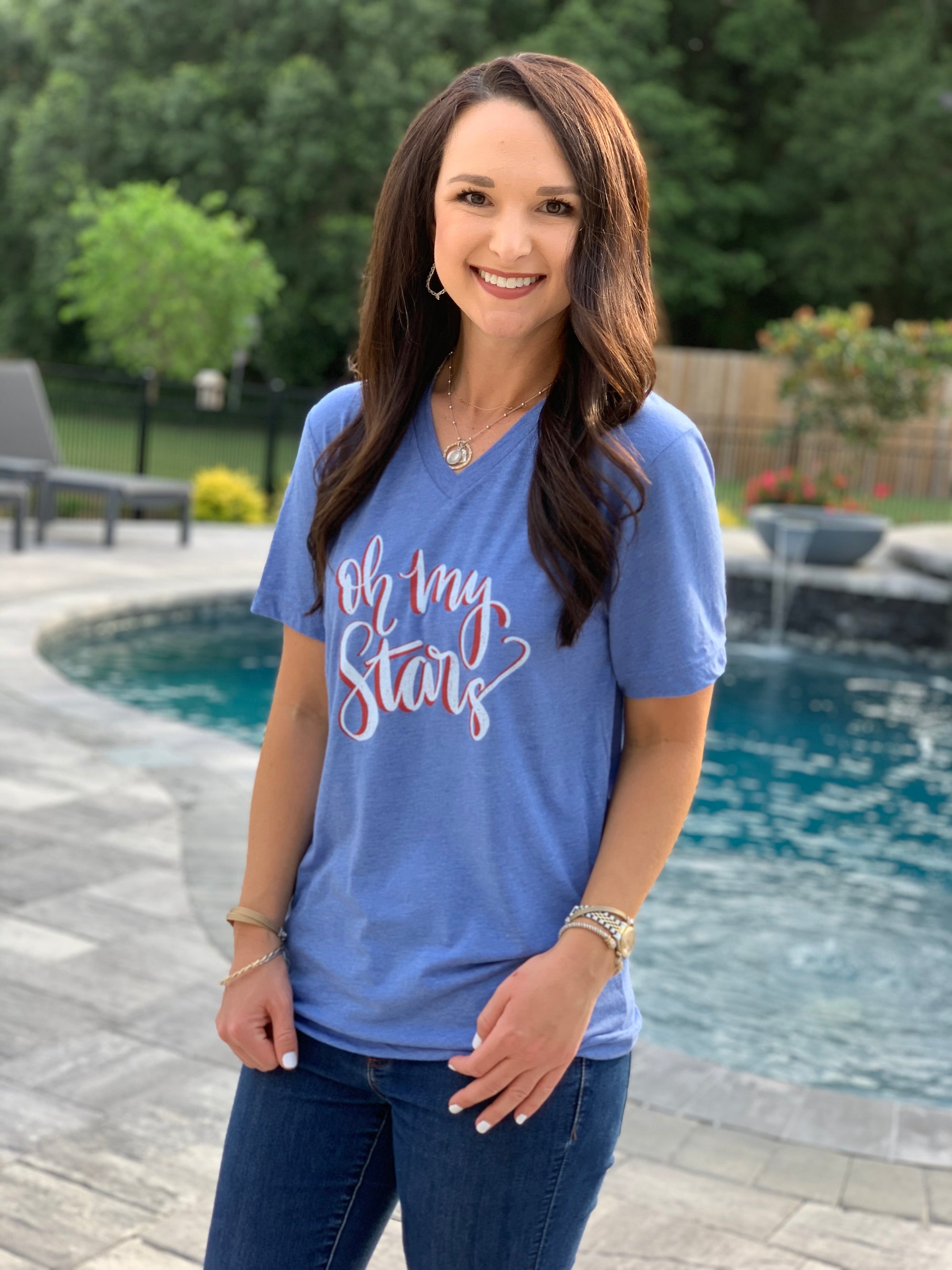 Oh My Stars - Triblend T