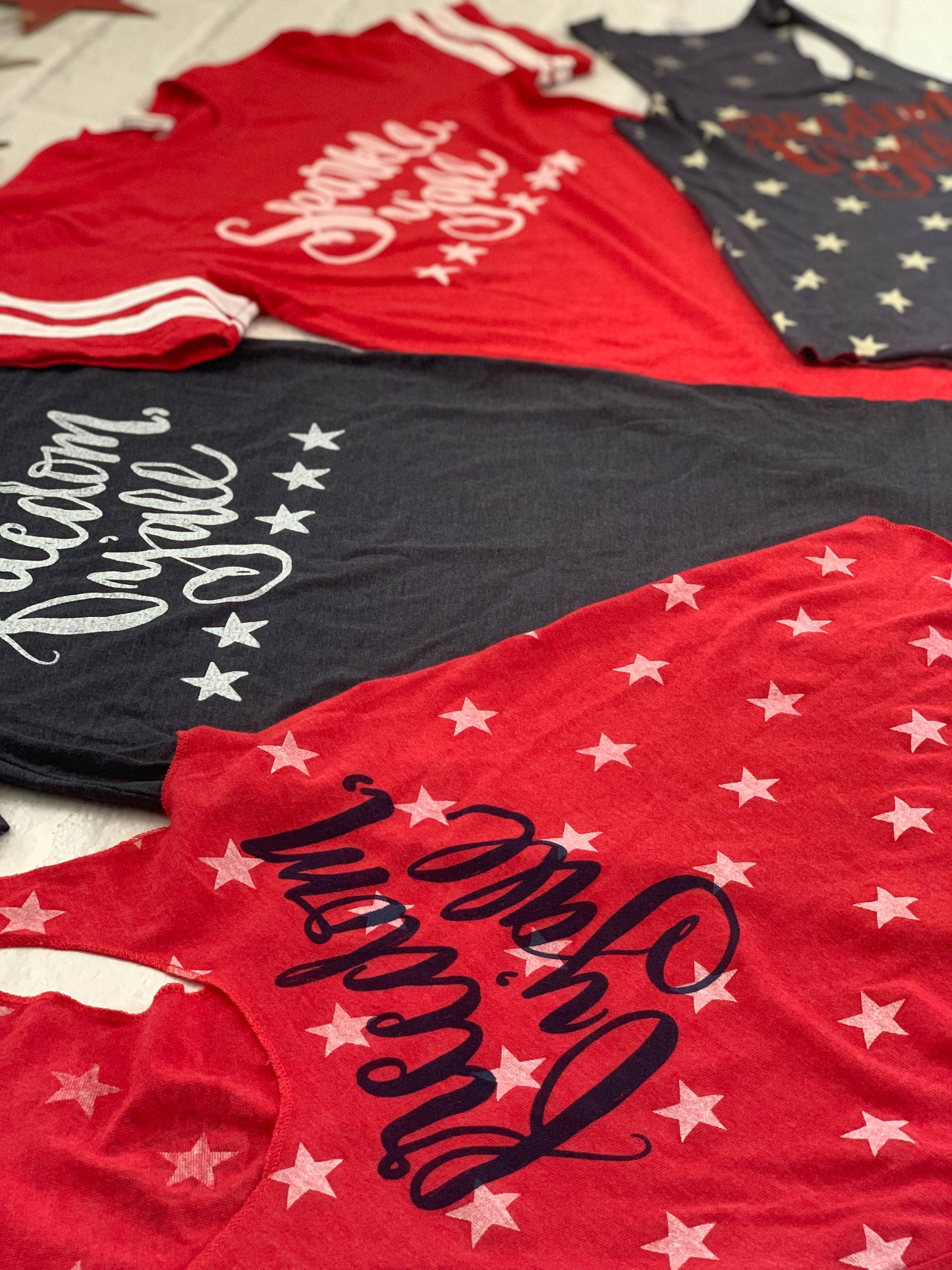 Freedom Y'all Tank - Red